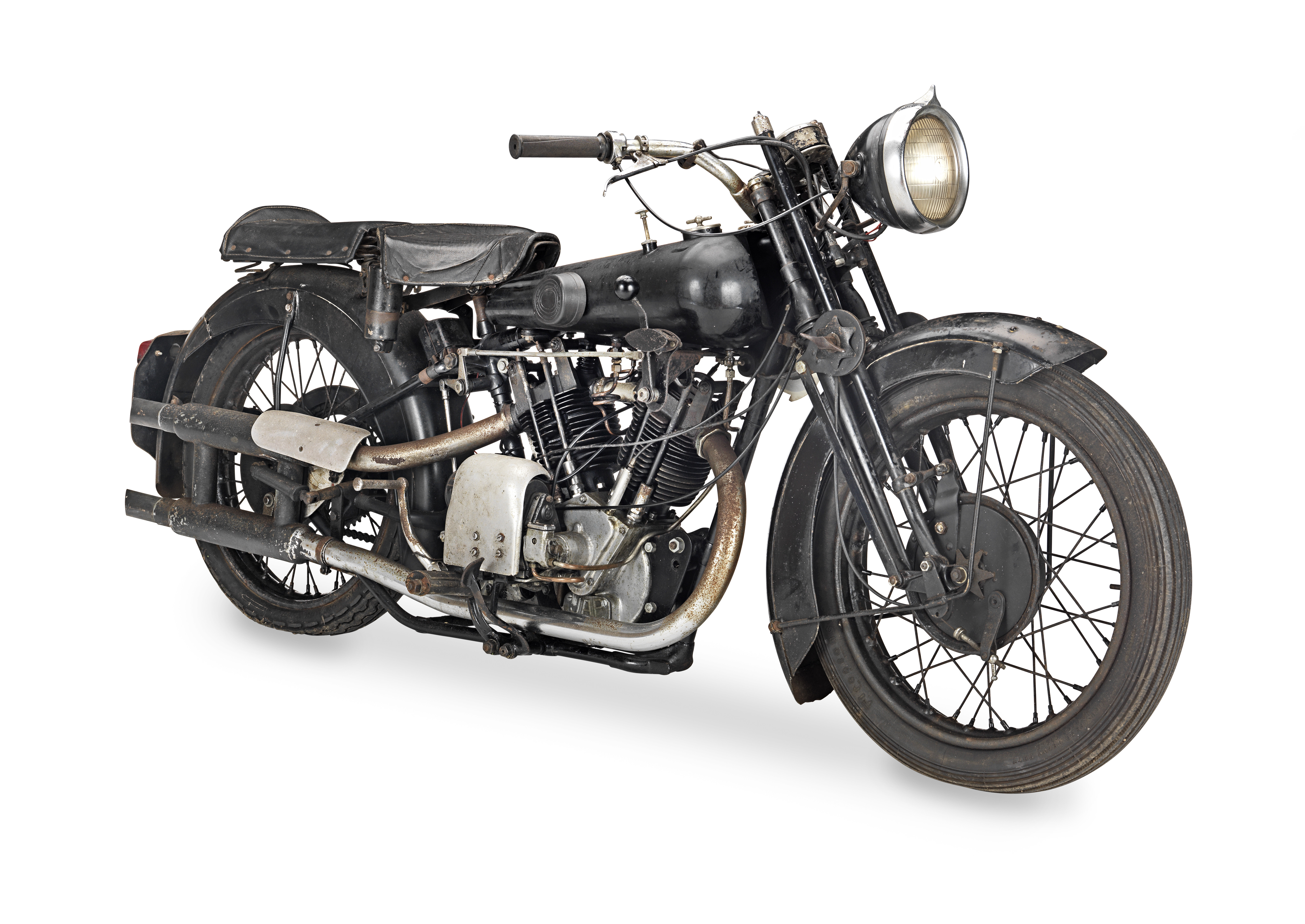 1938 Brough Superior ss80 de Luxe